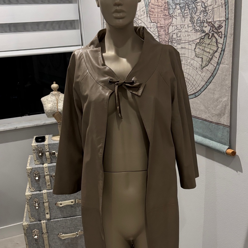 Women's Brown Leather Jacket